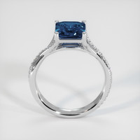 2.54 Ct. Sapphire Ring, 18K White Gold 3