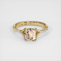 1.99 Ct. Padparadscha Sapphire Ring, 10K Yellow Gold 1