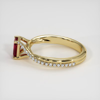 1.01 Ct. Ruby Ring, 14K Yellow Gold 4
