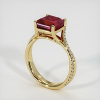 Ruby Ring 3.12 Ct. 14K Yellow Gold Preview