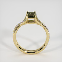 0.97 Ct. Sapphire Ring, 14K Yellow Gold 3