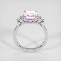3.02 Ct. Sapphire Ring, 14K White Gold 3