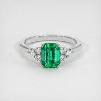Emerald Ring 1.60 Ct., 18K White Gold Preview