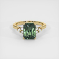 5.02 Ct. Sapphire Ring, 14K Yellow Gold 1