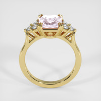 3.02 Ct. Pink Sapphire Ring, 14K Yellow Gold 3