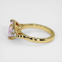 3.02 Ct. Pink Sapphire Ring, 14K Yellow Gold 4