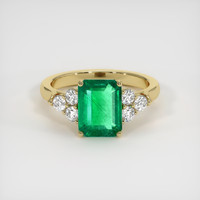 Emerald Ring 2.12 Ct., 18K Yellow Gold Preview