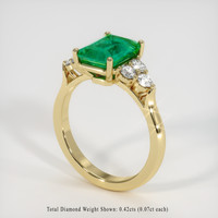 Emerald Ring 2.12 Ct., 18K Yellow Gold Preview