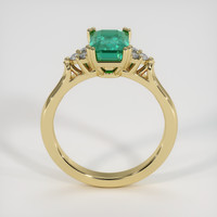 1.83 Ct. Emerald Ring, 18K Yellow Gold 3