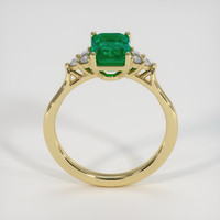 2.29 Ct. Emerald Ring, 18K Yellow Gold 3