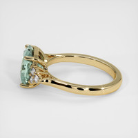 4.45 Ct. Sapphire Ring, 18K Yellow Gold 4