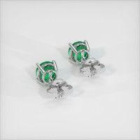 Studs Emerald Earrings 1.85 Ct.Tw.Total Carat Weight, Platinum 950 Preview
