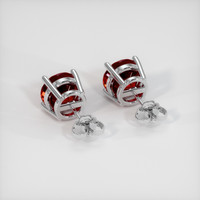 <span>0.78</span>&nbsp;<span class="tooltip-light">Ct.Tw.<span class="tooltiptext">Total Carat Weight</span></span> Ruby Earrings, Platinum 950 4