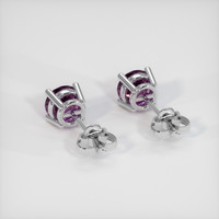 1.12 Ct.Tw. Gemstone Earrings, Platinum 950 4
