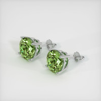 5.53 Ct.Tw. Gemstone Earrings, Platinum 950 2
