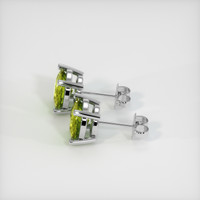 <span>2.02</span>&nbsp;<span class="tooltip-light">Ct.Tw.<span class="tooltiptext">Total Carat Weight</span></span> Gemstone Earrings, Platinum 950 3