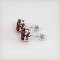 4.53 Ct.Tw. Gemstone Earrings, Platinum 950 3