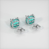 <span>1.00</span>&nbsp;<span class="tooltip-light">Ct.Tw.<span class="tooltiptext">Total Carat Weight</span></span> Gemstone Earrings, Platinum 950 4