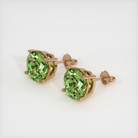 5.53 Ct.Tw. Gemstone Earrings, 14K Rose Gold 2