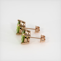 <span>2.02</span>&nbsp;<span class="tooltip-light">Ct.Tw.<span class="tooltiptext">Total Carat Weight</span></span> Gemstone Earrings, 14K Rose Gold 3