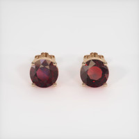 4.53 Ct.Tw. Gemstone Earrings, 14K Rose Gold 1