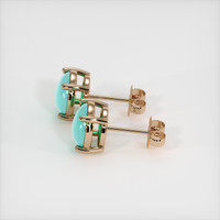 <span>1.00</span>&nbsp;<span class="tooltip-light">Ct.Tw.<span class="tooltiptext">Total Carat Weight</span></span> Gemstone Earrings, 14K Rose Gold 3