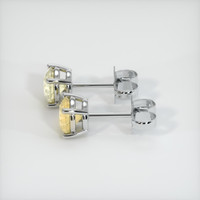 <span>1.88</span>&nbsp;<span class="tooltip-light">Ct.Tw.<span class="tooltiptext">Total Carat Weight</span></span> Sapphire Earrings, 14K White Gold 2