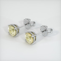<span>1.88</span>&nbsp;<span class="tooltip-light">Ct.Tw.<span class="tooltiptext">Total Carat Weight</span></span> Sapphire Earrings, 14K White Gold 3