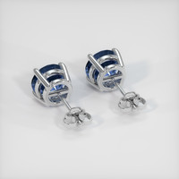 <span>1.95</span>&nbsp;<span class="tooltip-light">Ct.Tw.<span class="tooltiptext">Total Carat Weight</span></span> Sapphire Earrings, 14K White Gold 4