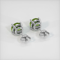 1.90 Ct.Tw. Gemstone Earrings, 14K White Gold 4