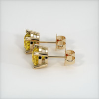 <span>1.59</span>&nbsp;<span class="tooltip-light">Ct.Tw.<span class="tooltiptext">Total Carat Weight</span></span> Sapphire Earrings, 14K Yellow Gold 2