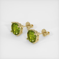 <span>2.02</span>&nbsp;<span class="tooltip-light">Ct.Tw.<span class="tooltiptext">Total Carat Weight</span></span> Gemstone Earrings, 14K Yellow Gold 2