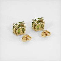 <span>2.02</span>&nbsp;<span class="tooltip-light">Ct.Tw.<span class="tooltiptext">Total Carat Weight</span></span> Gemstone Earrings, 14K Yellow Gold 4