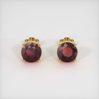 4.53 Ct.Tw. Gemstone Earrings, 14K Yellow Gold 1