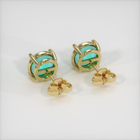 <span>1.00</span>&nbsp;<span class="tooltip-light">Ct.Tw.<span class="tooltiptext">Total Carat Weight</span></span> Gemstone Earrings, 14K Yellow Gold 4