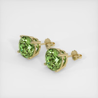 5.53 Ct.Tw. Gemstone Earrings, 18K Yellow Gold 2