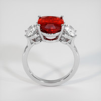 4.01 Ct. Ruby Ring, Platinum 950 3