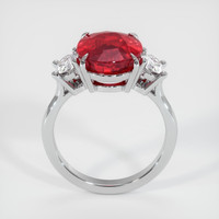 5.03 Ct. Ruby Ring, Platinum 950 3