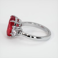 5.03 Ct. Ruby Ring, Platinum 950 4