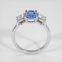 2.25 Ct. Blue Sapphire Ring, Platinum 950 3