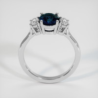 1.45 Ct. Blue Sapphire Ring, Platinum 950 3