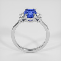 2.52 Ct. Blue Sapphire Ring, Platinum 950 3