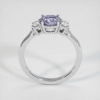 1.60 Ct. Violet Sapphire Ring, 10K White Gold 3