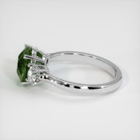 3.03 Ct. Sapphire Ring, 14K White Gold 4