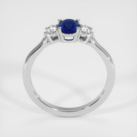1.03 Ct. Sapphire Ring, 18K White Gold 3