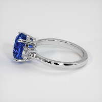 3.12 Ct. Sapphire Ring, 18K White Gold 4
