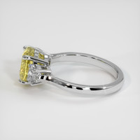 2.93 Ct. Sapphire Ring, 18K White Gold 4