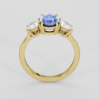 1.97 Ct. Bi Color / Parti Sapphire Ring, 10K Yellow Gold 3