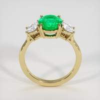 2.39 Ct. Emerald Ring, 18K Yellow Gold 3