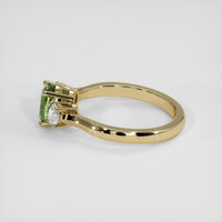 1.73 Ct. Green Sapphire Ring, 18K Yellow Gold 4